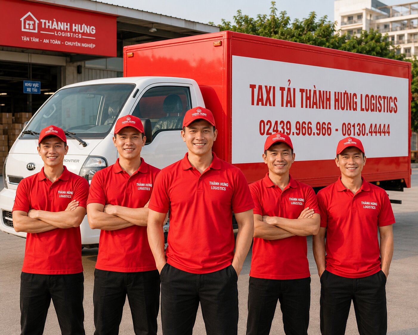Đội xe Thành Hưng Logistics